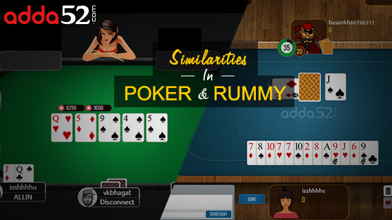 What is the difference between poker and rummy? - Quora